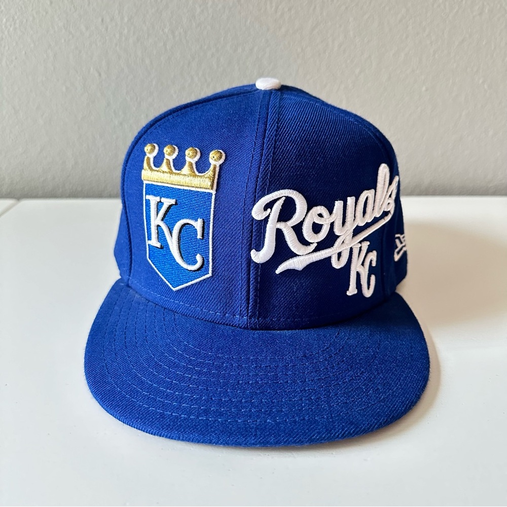 New Era Kansas City Royals Fitted Hat Size 7 ⅜